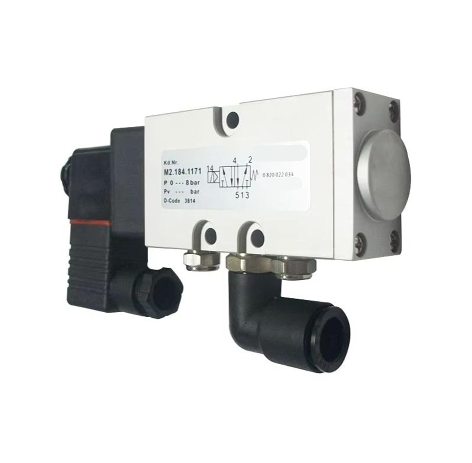 JJKKOZVQF M2.184.1171 SM52 SM74 SM102 Offset Printing Press Solenoid Valve Printing Machine Spare Parts