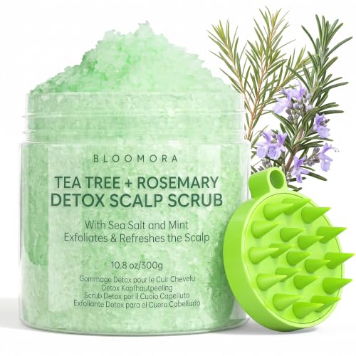 Exfoliante para Cuero Cabelludo con Romero y Árbol de Té, 300 g