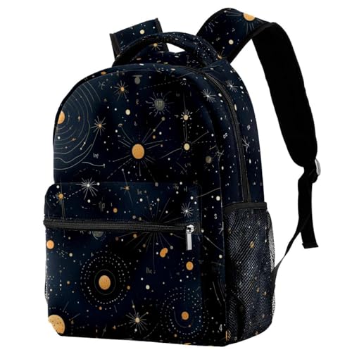 Sac à dos école Campus Constellations B ergonomique pour filles et garçons avec porte-gourde