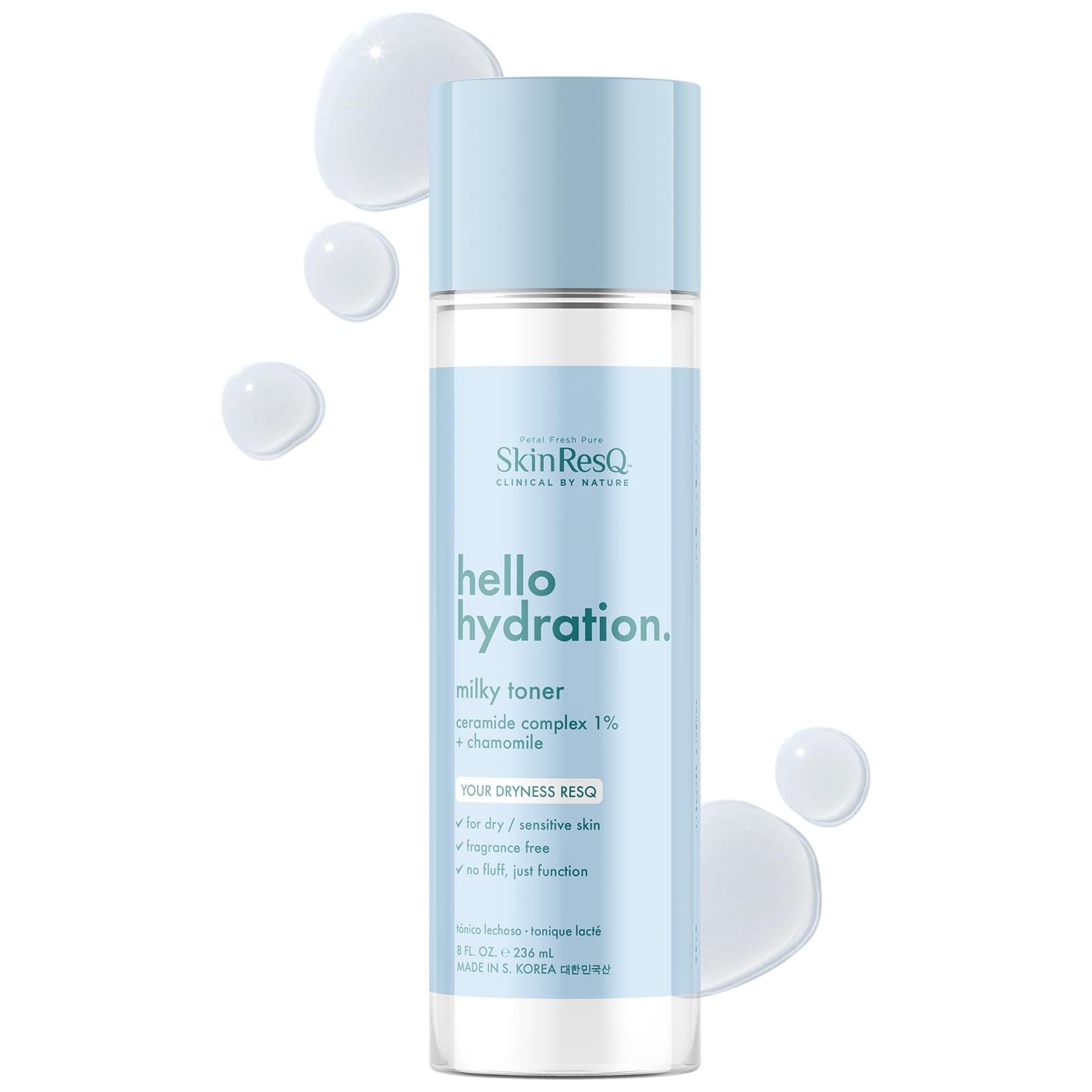 Amazon.com : Skin ResQ by Petal Fresh Hello Hydration Milky Toner