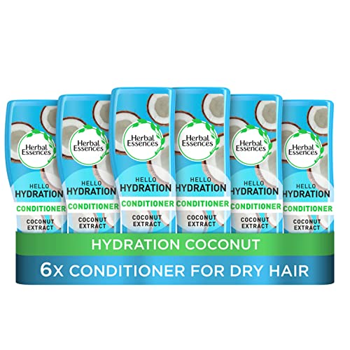 Herbal Essences Hello Hydration Coconut Essences Conditioner, 6er Pack (6 x 400 ml)