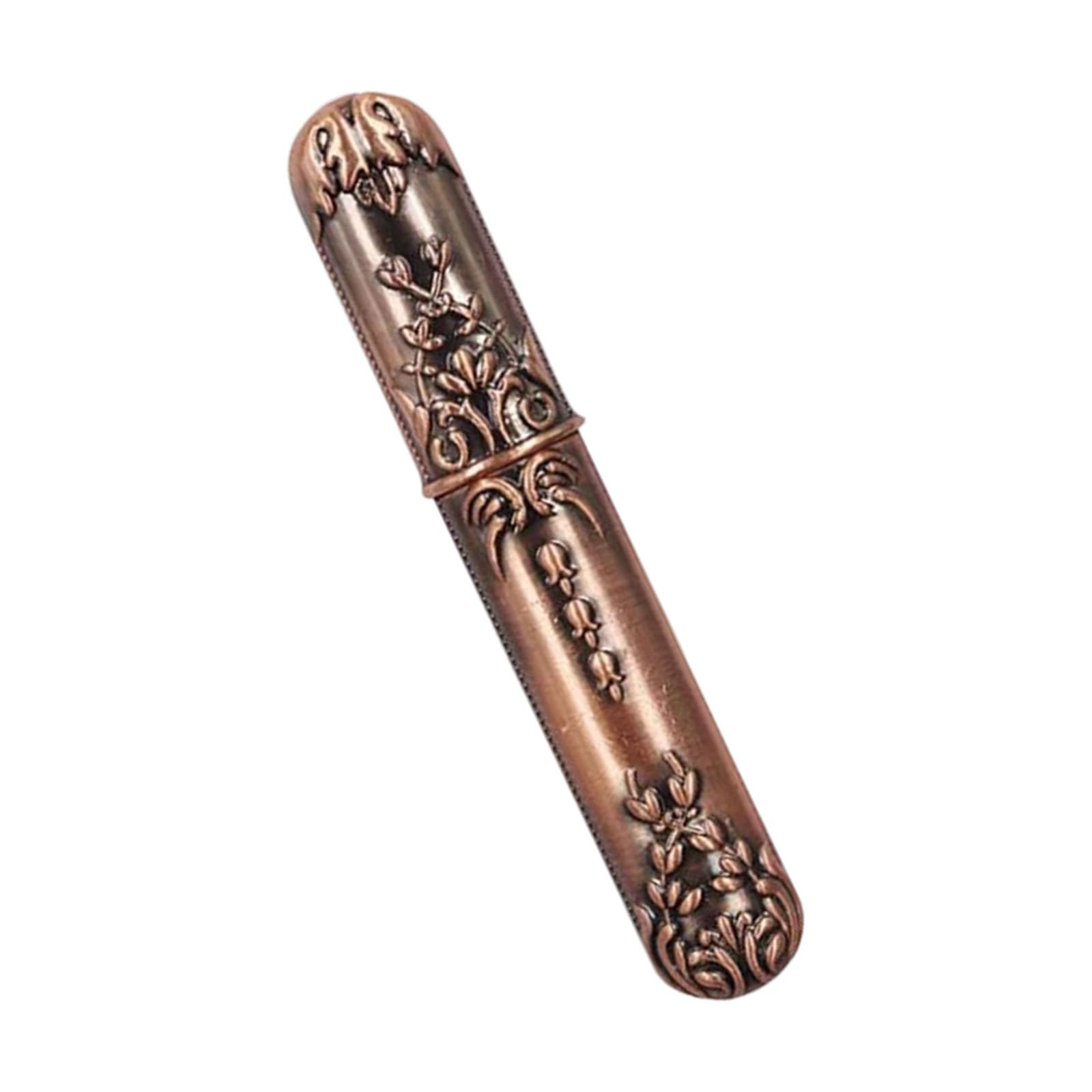 Hsioluted Antique Needle Storage Box Portable Needle Dispenser for Professional Dressmakers and Sewing Enthusiasts Home Travel Use Embroidery Container