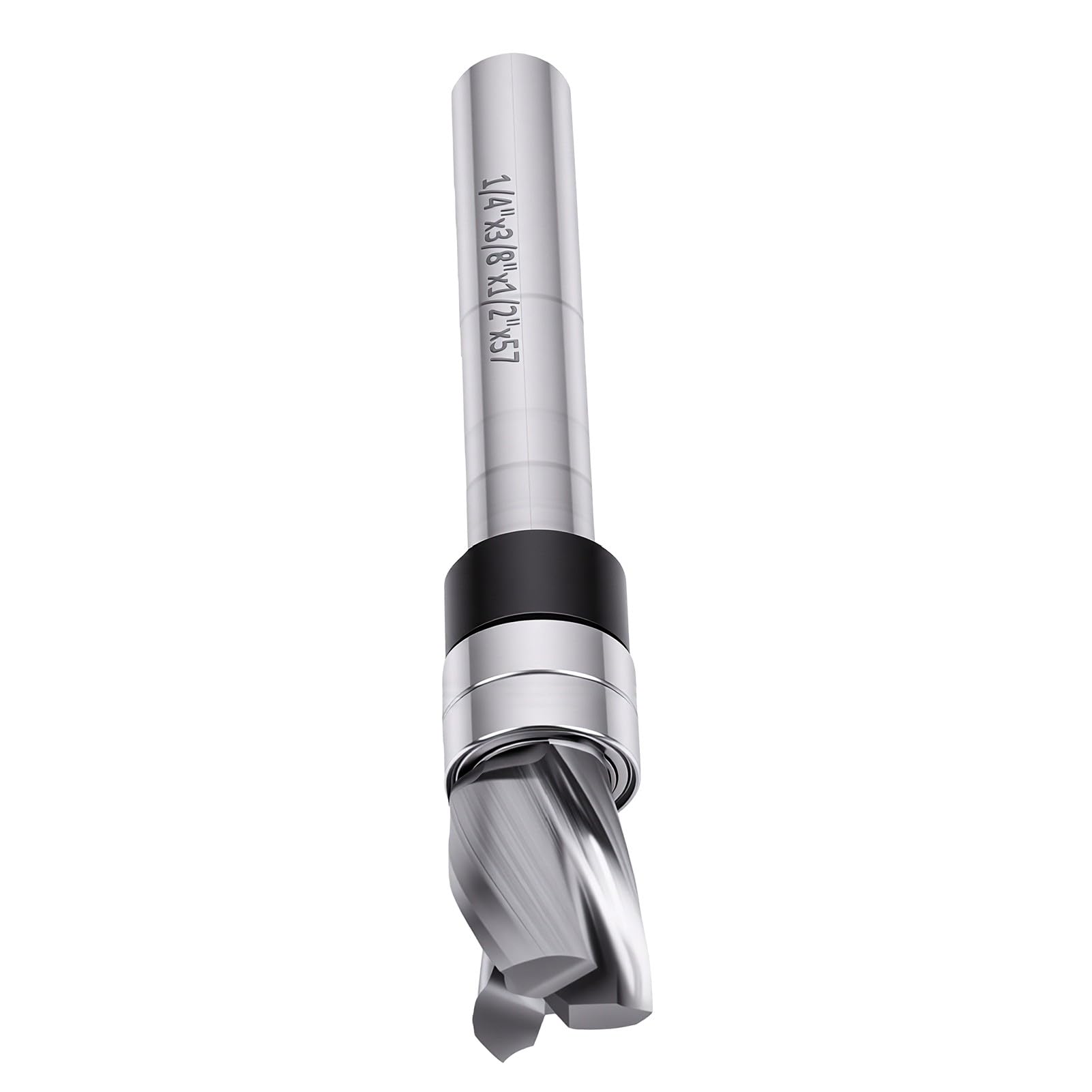 Duokon Fresa de Corte de Enrasado con Rodamiento Superior, Diámetro de