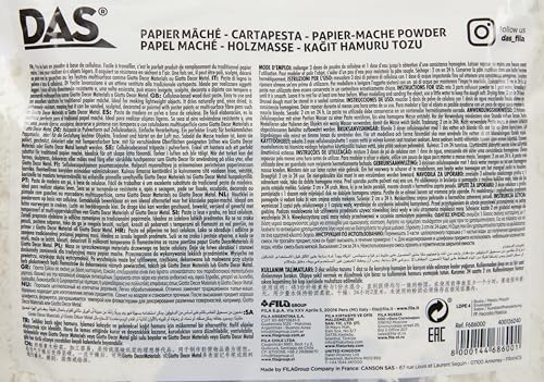 DAS Giotto 6860 00 - Papier Mache - Beutel mit 1.000 gramm, 24.0 x 33.0 x 10.0 cm