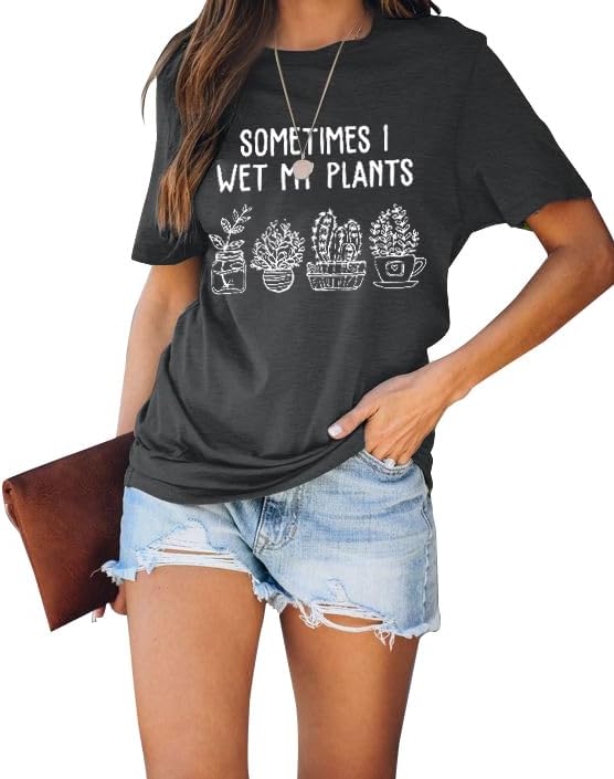 Miniatura 6 de Gardening Shirts for Women Plant Lover T Shirt Cute Gardener Tshirt Garden Graphic Tees Gardening Gifts Tops