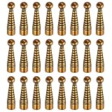 These bolo tie tips end caps are good for DIY men's and Women's western cowboy tie making. These caps can also be added to leather, shoelaces, hat ropes, belt cords, and other cord ends for repair or decoration purposes, offering versatility in vario...