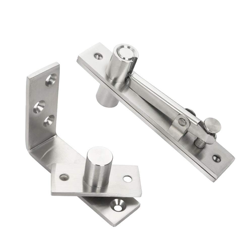 Buy JJDD Door Pivot Hinges,Heavy Duty Stainless Steel 360 Degree
