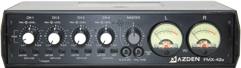 Azden FMX-42U Professional Portable Mixer