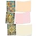 The Best Card Company - 10 Colorful Blank Note Cards with Envelopes (4 x 5.12Inch) - Assorted Boxed Set - Arabian Sights M6588OCB