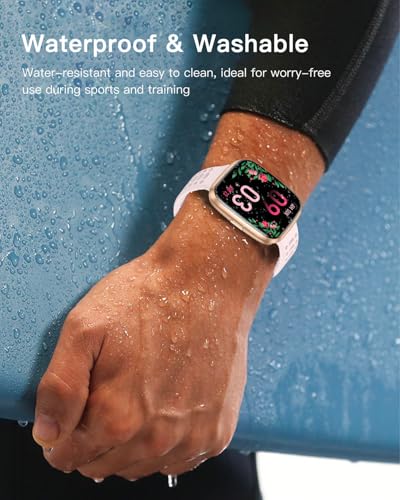 Correa deportiva de silicona para EGQINR H52 Smart Watch miniatura 2