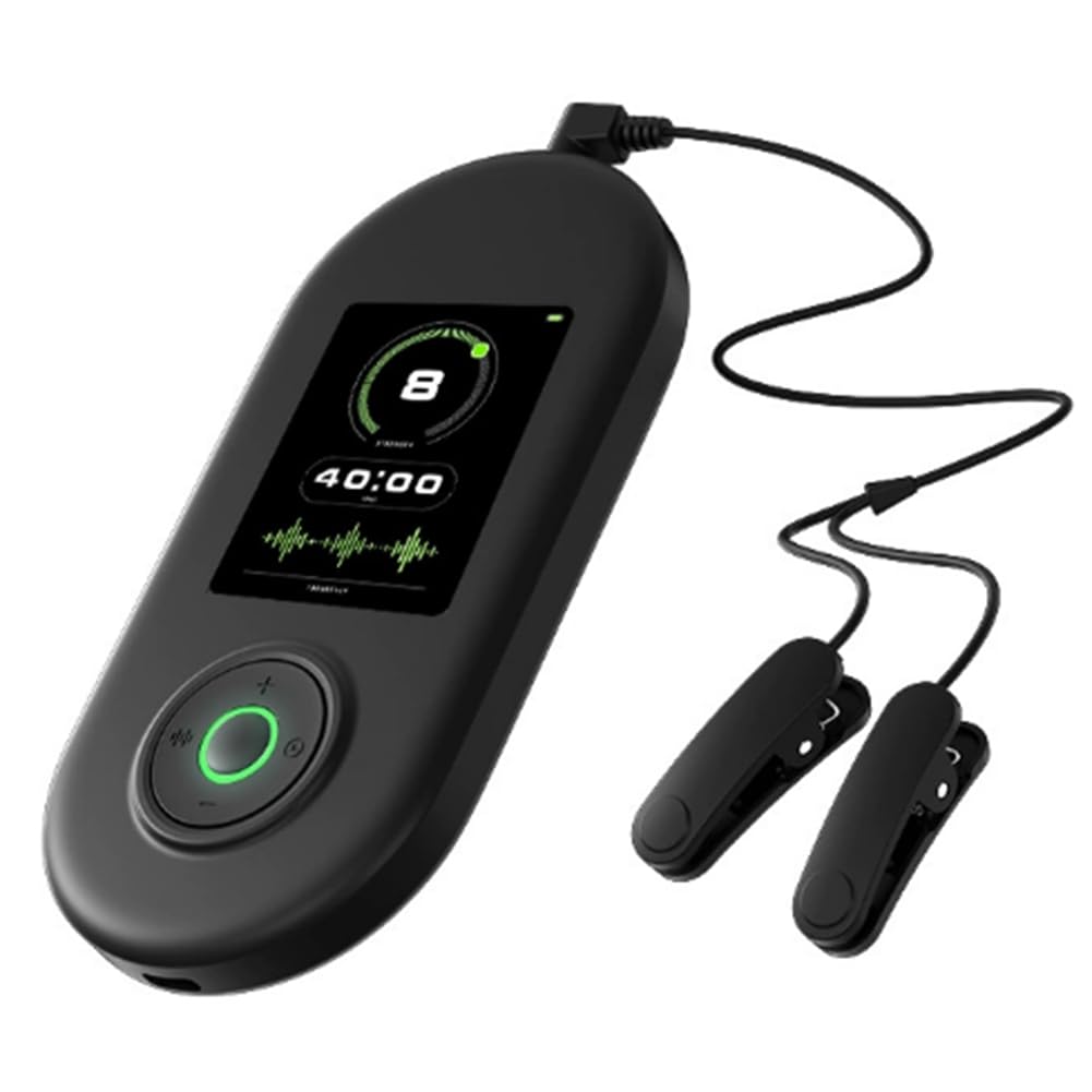 Monitoraggio del sonno portatile intelligente, elettronico, aiuto rapido per il sonno, con clip per le orecchie