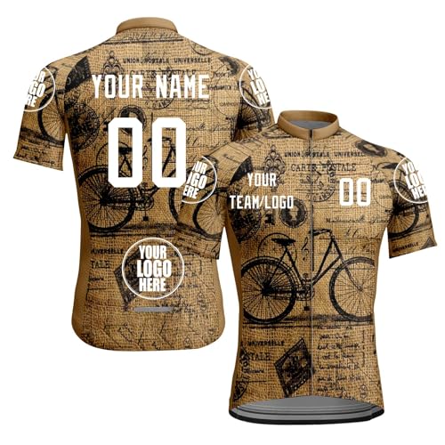 Maillot Ciclismo Hombre Mujer Personalizado Nombre Equipo Tu Nombre Logo Bicicleta Ropa Maillot Camiseta Personalizada A11