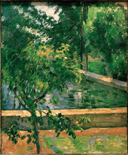Tableaux peinture sur toile Cézanne Bassin De Bouffan déco chambre