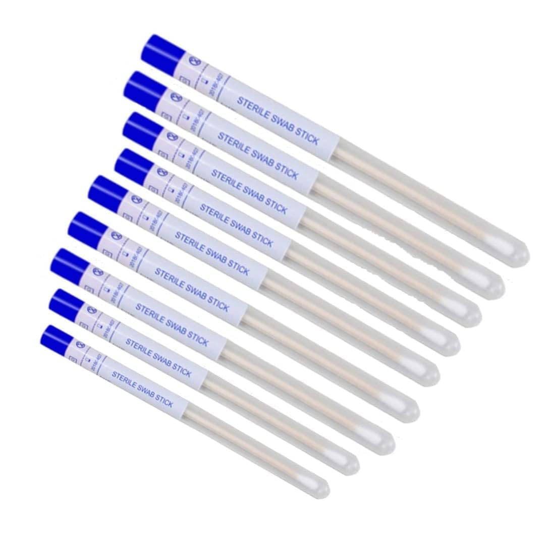 Wooden Sterilized Swab Sticks (6"inch) Natural Eco-friendly Cotton Swab For Hospital & Clinic (Pack of 10)-image-24