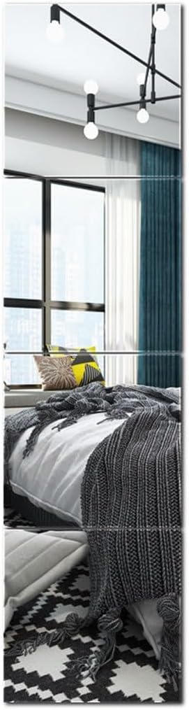 Wall Stitching Dress Paste Dormitory Riameless Combination Fitting Hanging Full Body Floor