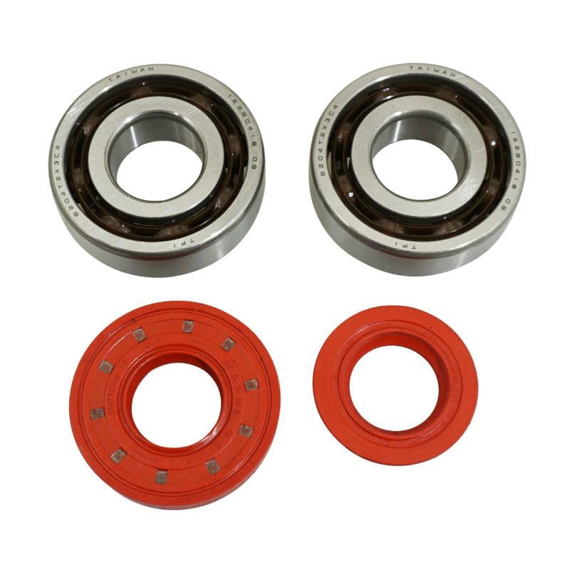 cyclingcolors Paraolio + cuscinetto di biella per moto, scooter, ciclomotore, compatibile con MBK Booster Nitro, Yamaha, BW's, Aerox, Aprilia, SR CPI, Keeway 6204