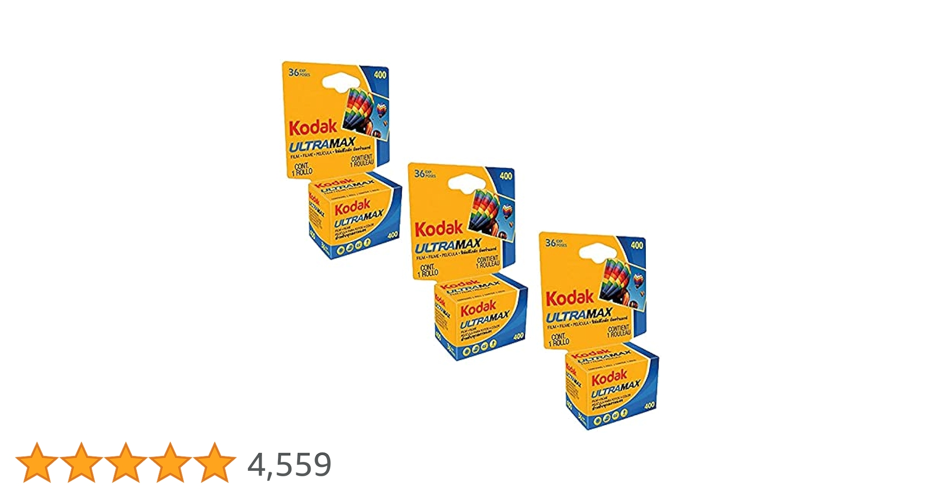 Amazon | (コダック) Kodak Ultramax 400カラープリントフィルム