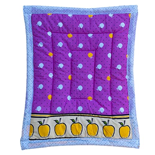 Image of Bedding Mattress for Cotton, Baby Sleeping Bed Set Godari Baby Cradle |Sleeping Mat |Multi Purpose Cushioned Bed |Baby Bed for 0 to 2 Years.