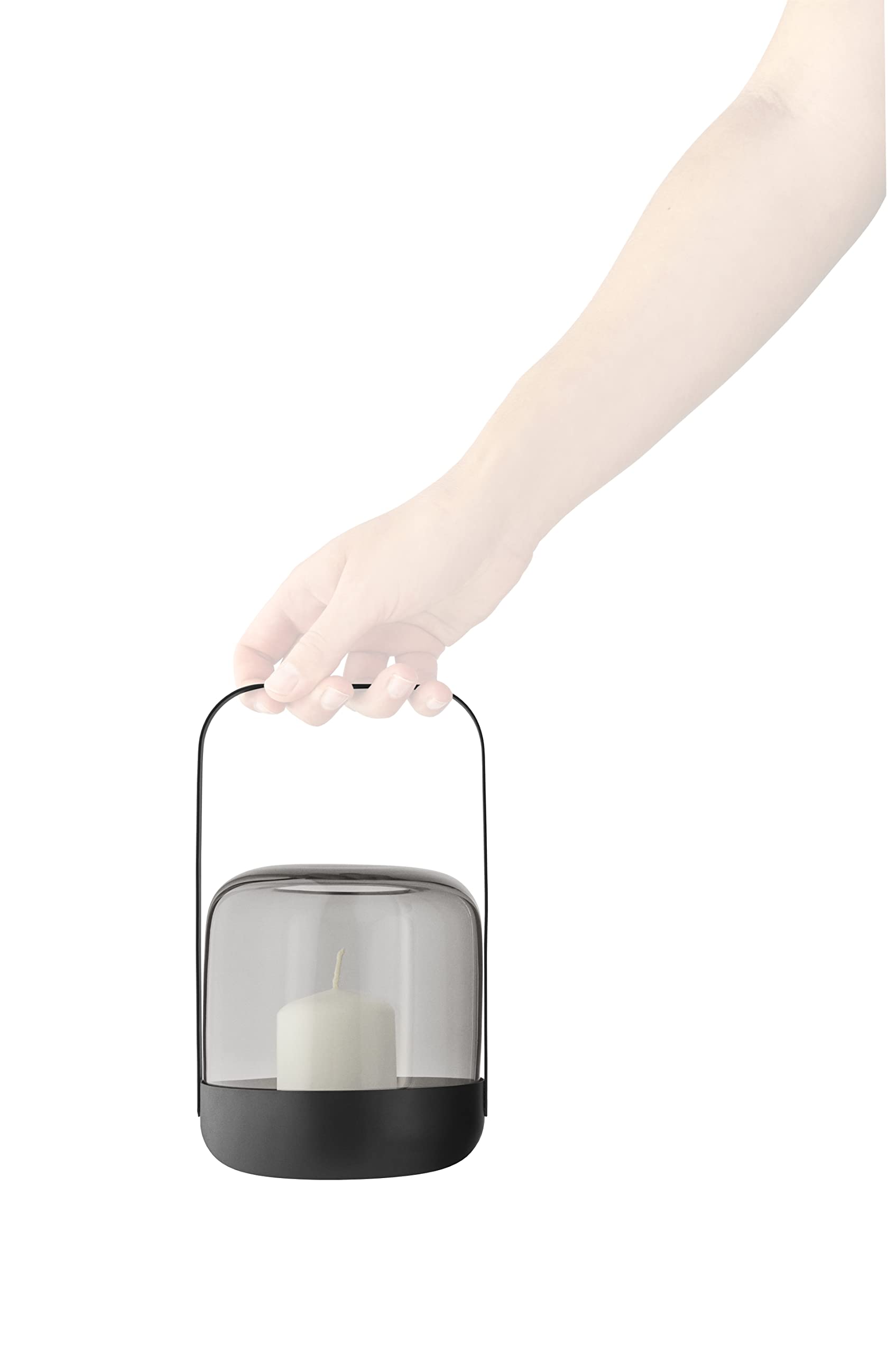 Eva Solo Stone Candle Holder for Outdoor Lighting - H20cm (571393) - Image 3