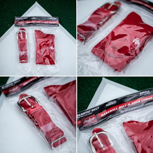 Rawlings | Belt & Socks Combo | Baseball/Softball | Multiple Sizes & Colors4