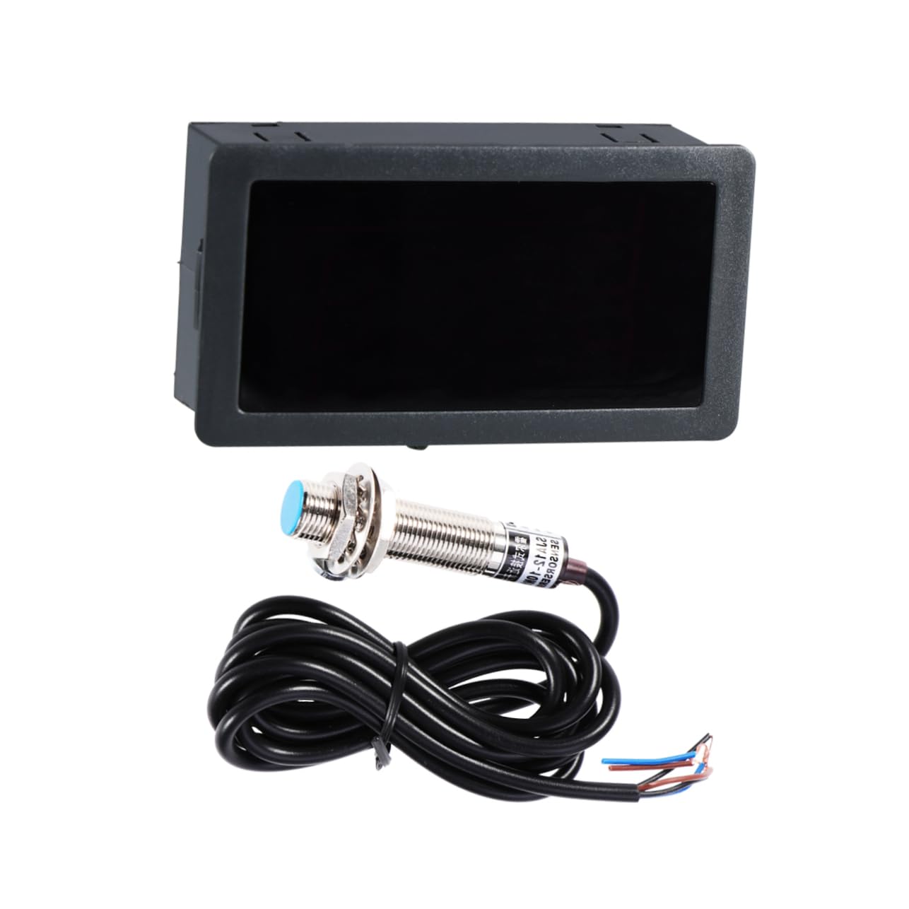 ERINGOGO Digital LED Tachometer Gauge with Hall Proximity Switch Sensor Accurate RPM Measurement for Various Devices Easy Installation Design