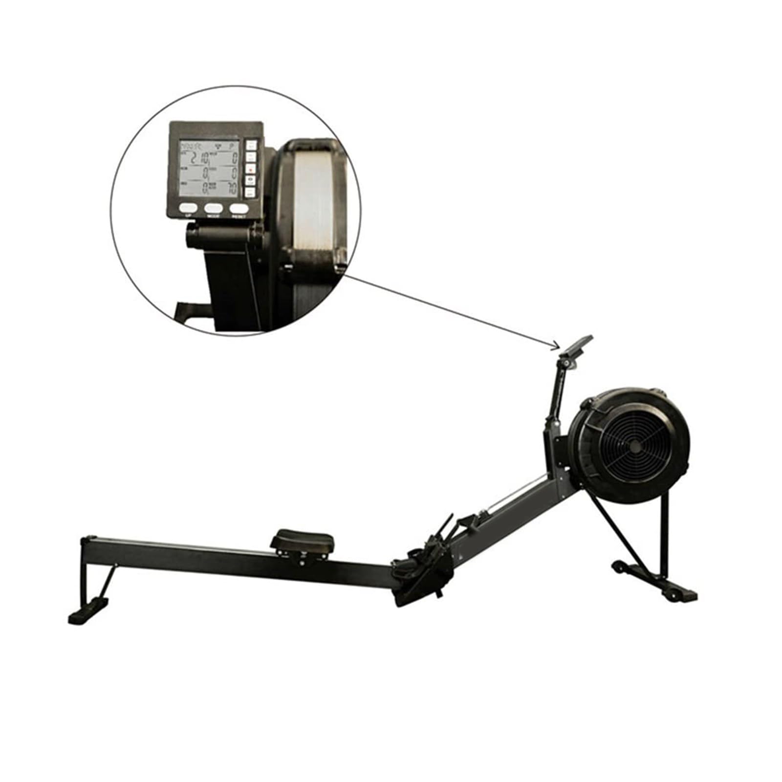 Vogatore Contatore Contatore Display LCD Contatore Monitor Palestra Casa Fitness Contatore Tachimetro Enduring