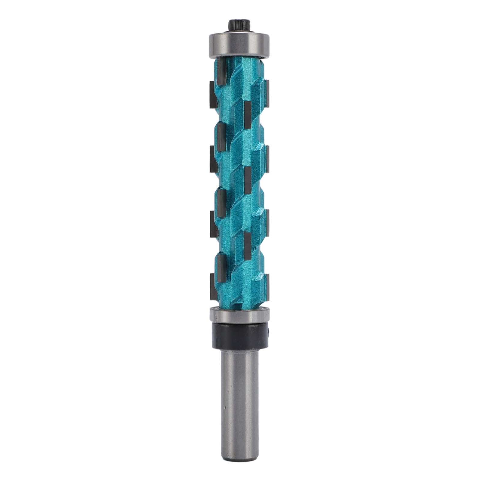 Flush Trim Router Bit 12mm Vástago Doble Rodamiento Espiral 75mm Longitud De Corte Carpintería Herramienta de Corte Piezas Accesorios