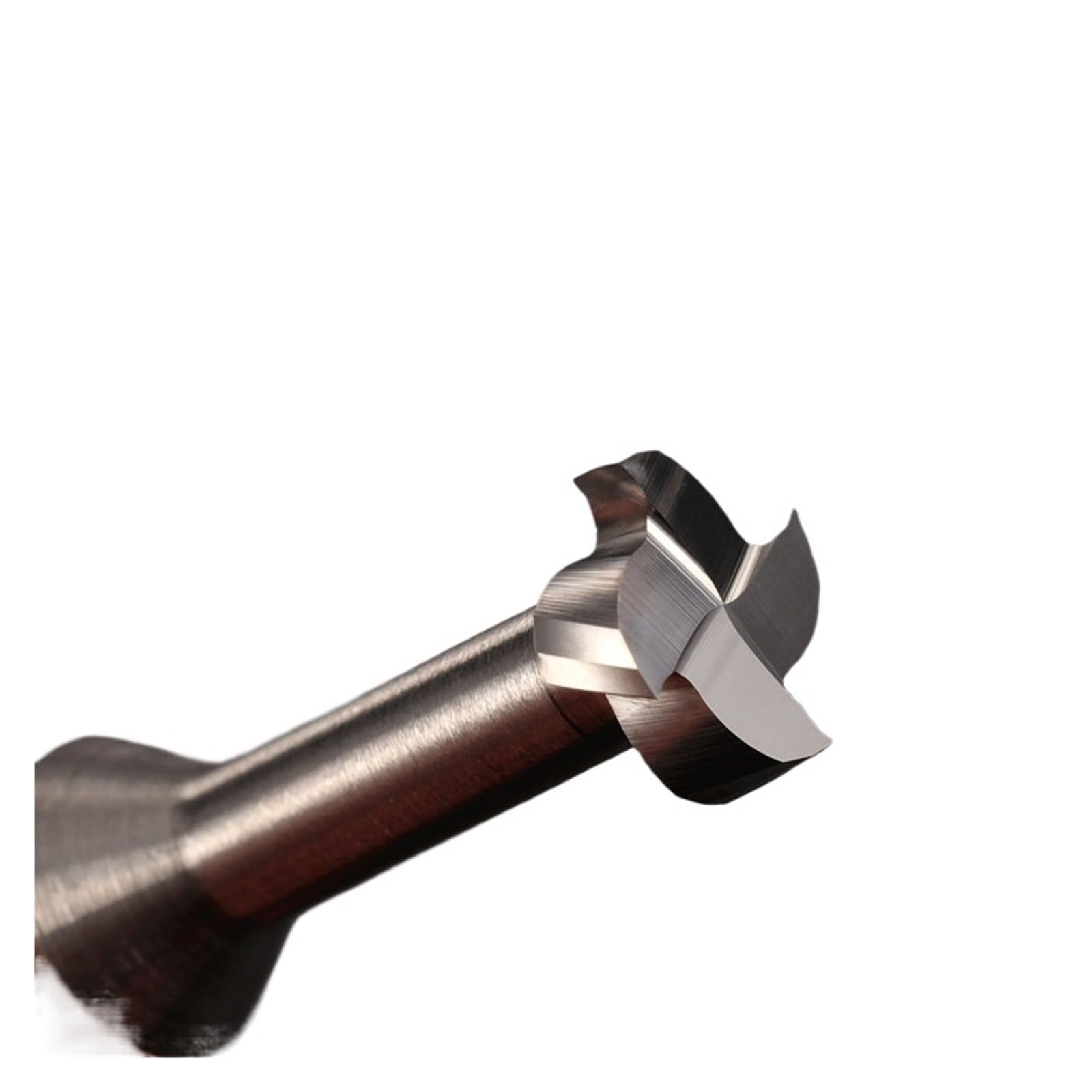 Frez palcowy do rowków HRC55 z węglików spiekanych, chwyt 4-12 mm, frez palcowy typu T - 1 szt.(D8x1xd8x50l Steel)