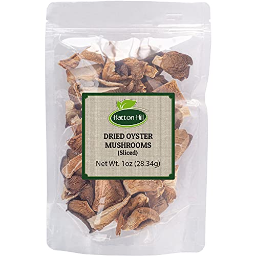 Dried Oyster Sliced Mushrooms - 1oz - Premium Quality - by Hatton Hill