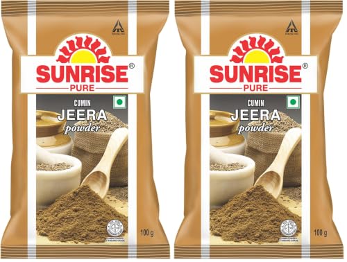 Image of Sunrise Pure Cumin Spice Powder Pouch, 100 gram (Pack of 2)