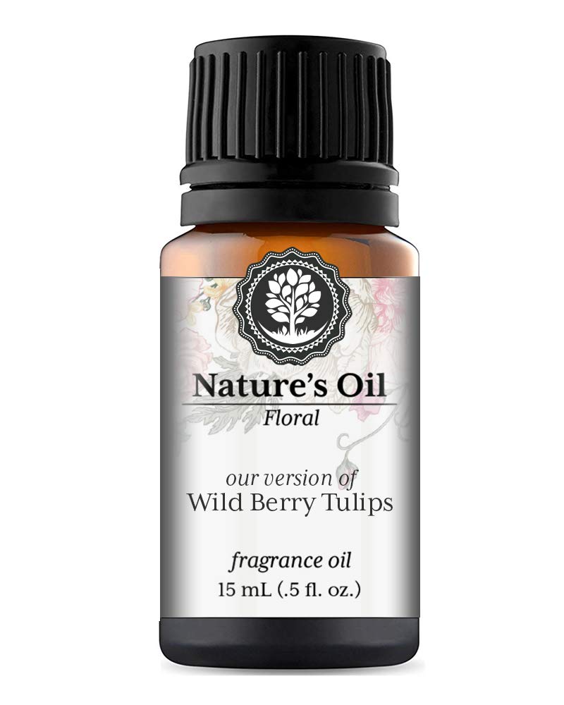 Wild Berry Tulips Fragrance Oil (15ml) For Diffusers, Soap Making, Candles, Lotion, Home Scents, Linen Spray, Bath Bombs, Slime