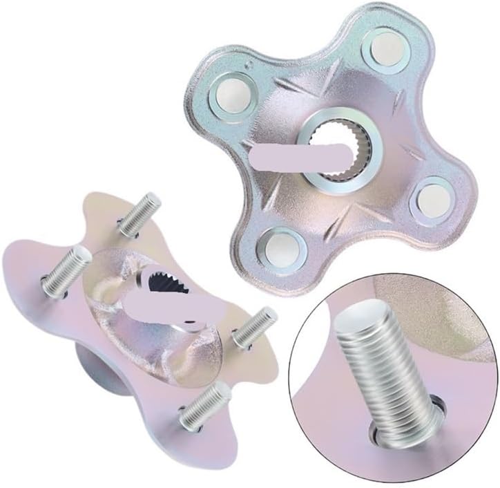 2PCS Rear Hub For YFM250 YFM350ER 1989-1995 400 4 4 YFM400F/YFM400A 2000-2002 2HR-25383-01-00