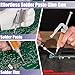 Yakamoz Effortless Solder Flux Paste Glue Gun - Precision Solder Flux Extruder Handheld Needle Solder Paste Dispenser for Electronics Soldering, Fits 10cc Soldering Flux Paste