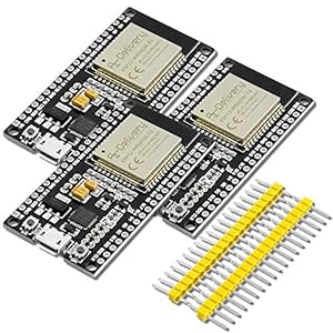 AZDelivery ESP-32 NodeMCU Dev Kit C WiFi CP2102 ESP32-WROOM-32D IoT Module Development Board Ongesoldeerd compatibel met…