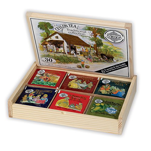 Confezione Regalo di Tè assortiti in scatola, perfetta come espositore porta Tè e Tisane
