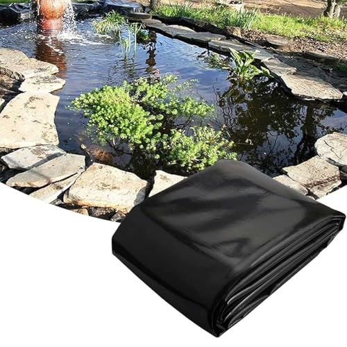 Bâche de bassin 1x6m pour aménager un ruisseau décoratif et une fontaine zen dans le jardin