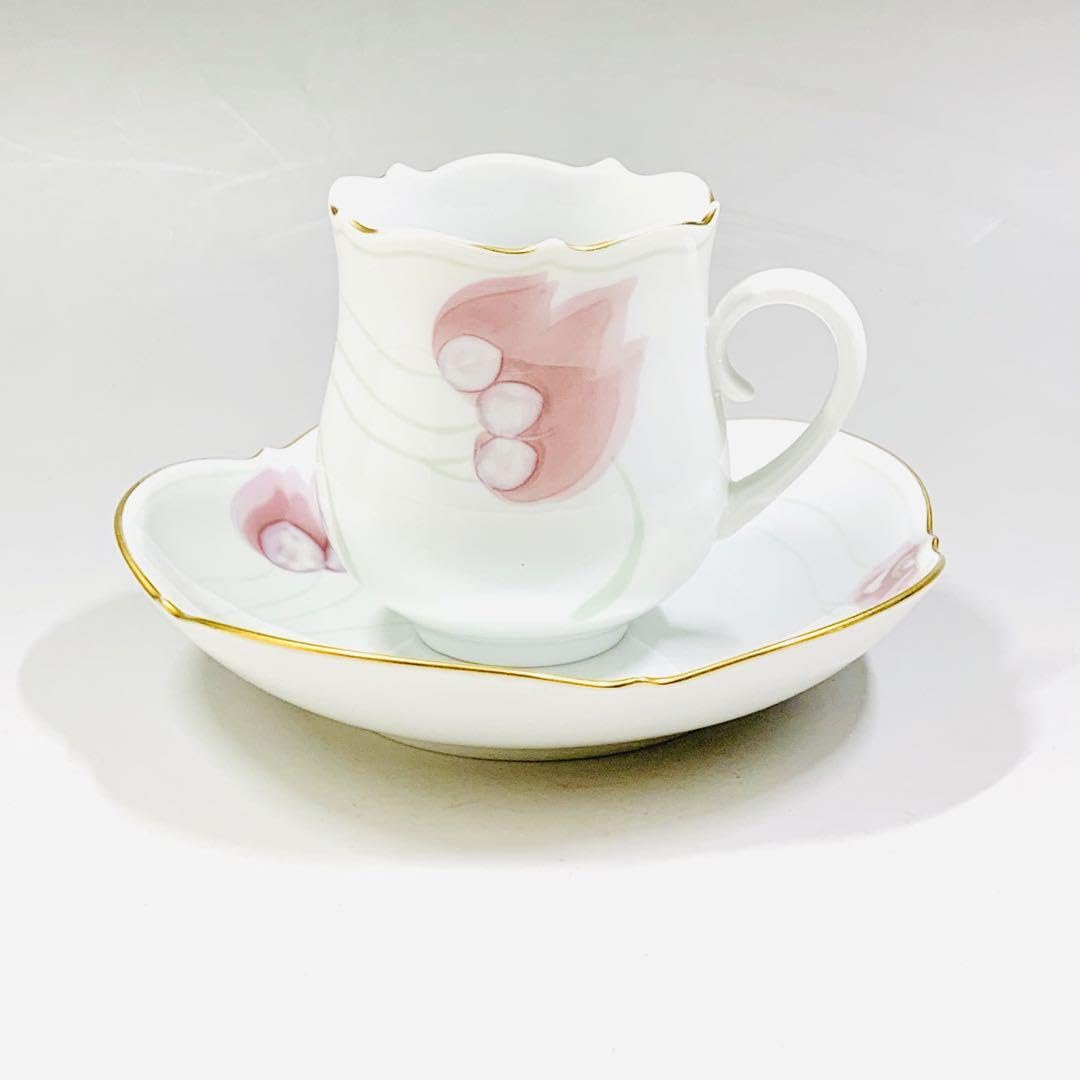 Amazon.co.jp: マイセン カップアンドソーサー 風の花 食器 フラワー 