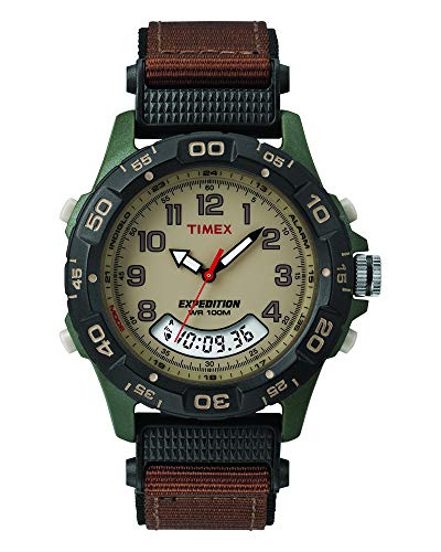 Timex Expedition Resin Combo Classic Analog Green/Black/Brown (38191)