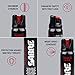 SABRE Magnum 120 3-In-1 Defense Spray, 35 Bursts, 12-Foot (4-Meter) Range, Triple Protection Formula Contains Pepper Spray, CS Military Gas and UV Marking Dye, Extra Large 92.4 Gram Canister