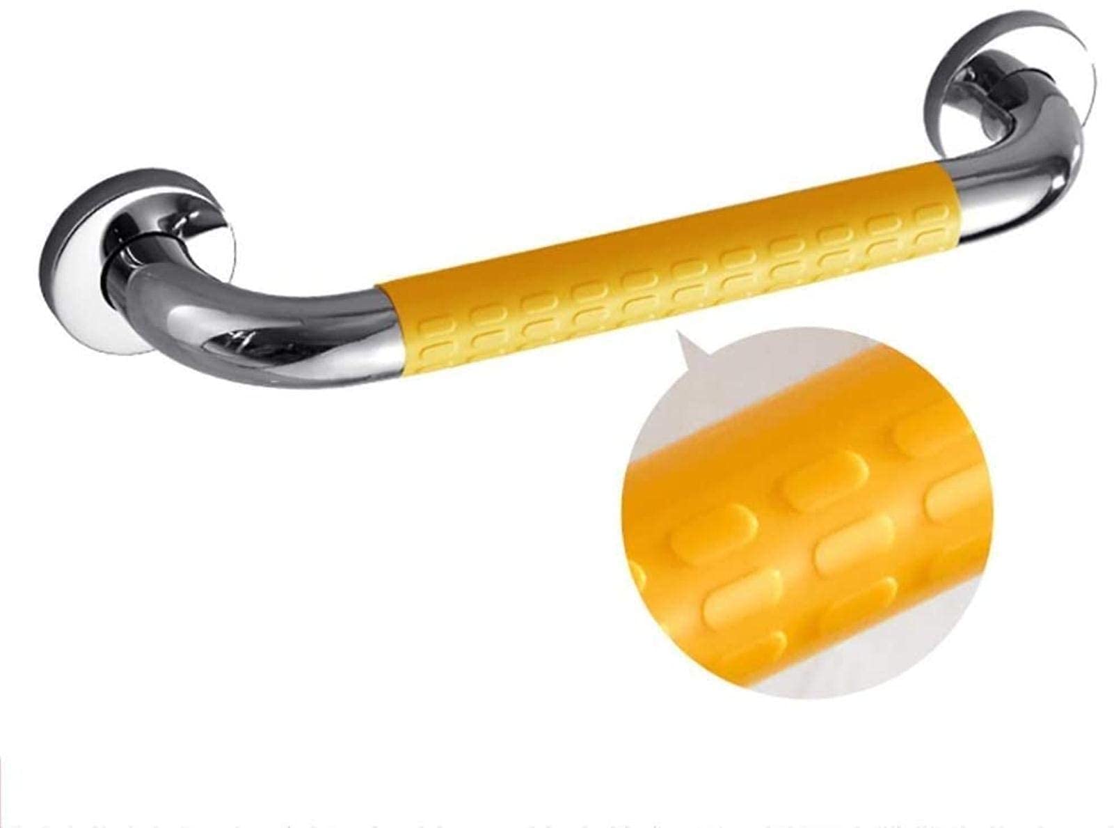 Fkxsxaz Women's Yellow Grab Bars Bar, Rails,Elderly Pregnant With Disabilities, Safety Non-Slip Barrier-Free Bathroom Handrail, Bathtub, Toilet, Kitchen Accessories,Wh,-48Cm