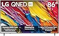 LG 86-Inch Class QNED AI 4K QNED82A Series Smart TV w/AI Sound, HDR10, 4K Super Upscaling, Filmmaker Mode, Wow Orchestra, Alexa Built-in (86QNED82AUA, 2025)