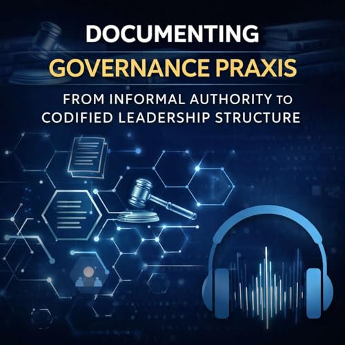 Documenting Governance Praxis: From Informal Authority to Codified Leadership Structure