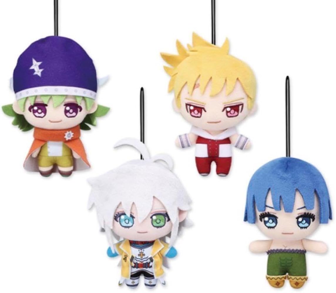 七つの大罪 黙示録の四騎士 マスコット4種セット Amazon.co.jp: 七つの大罪 黙示録の四騎士 マスコット : おもちゃ