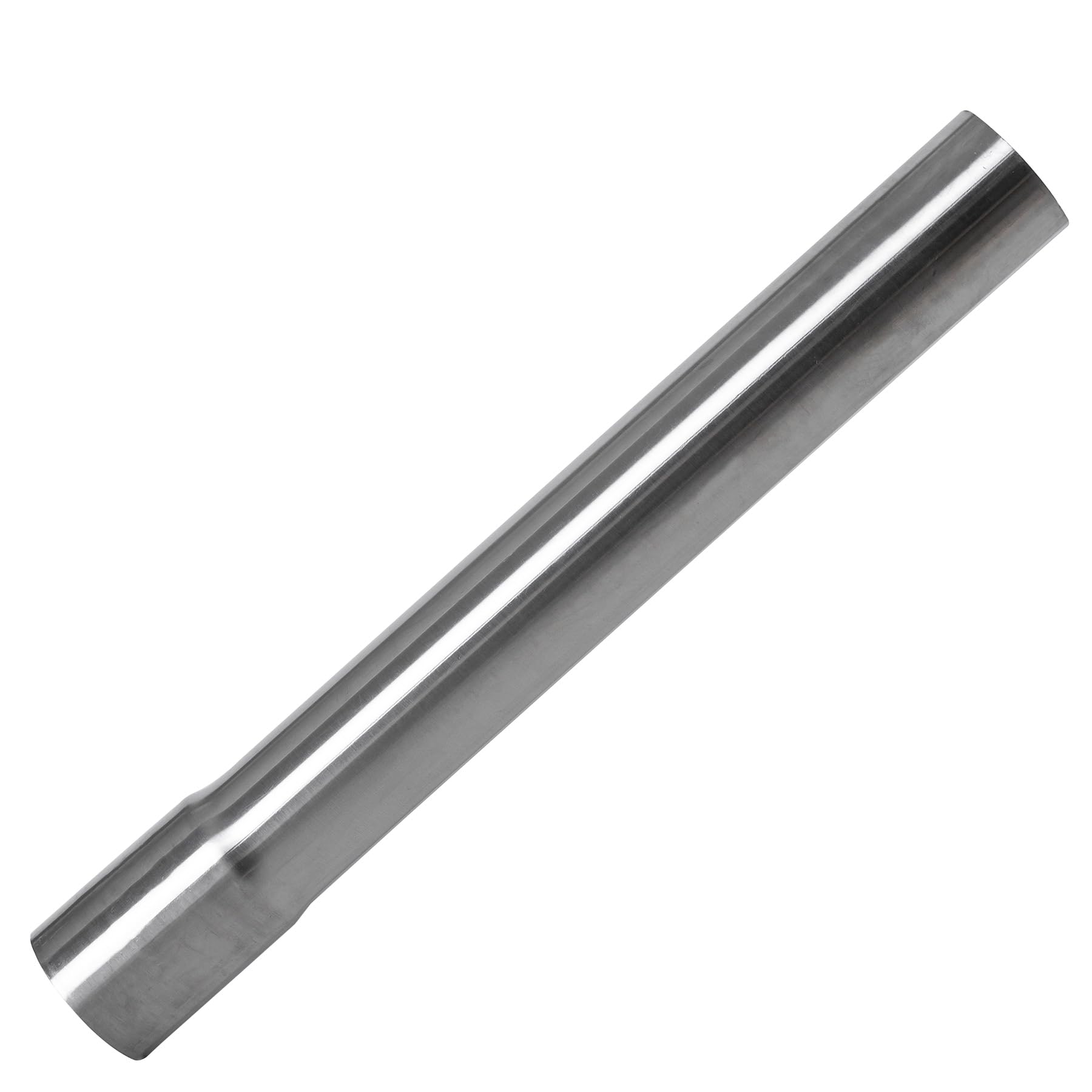 Photo 1 of 1.75 Exhaust Pipe, Flared End T304 Stainless Steel Straight Tubing, Polished Universal Connector Adapter 1 3/4 Inch ID to OD 1.75" ss Ailpipe 12" Length 1ft,Car Motorbike Truck Exhaust System