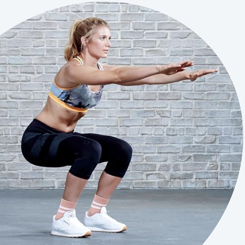 Image of Pilates Socks for Women with Non Slip Grippers, Yoga Socks for Barre Workout Hospital Gym
