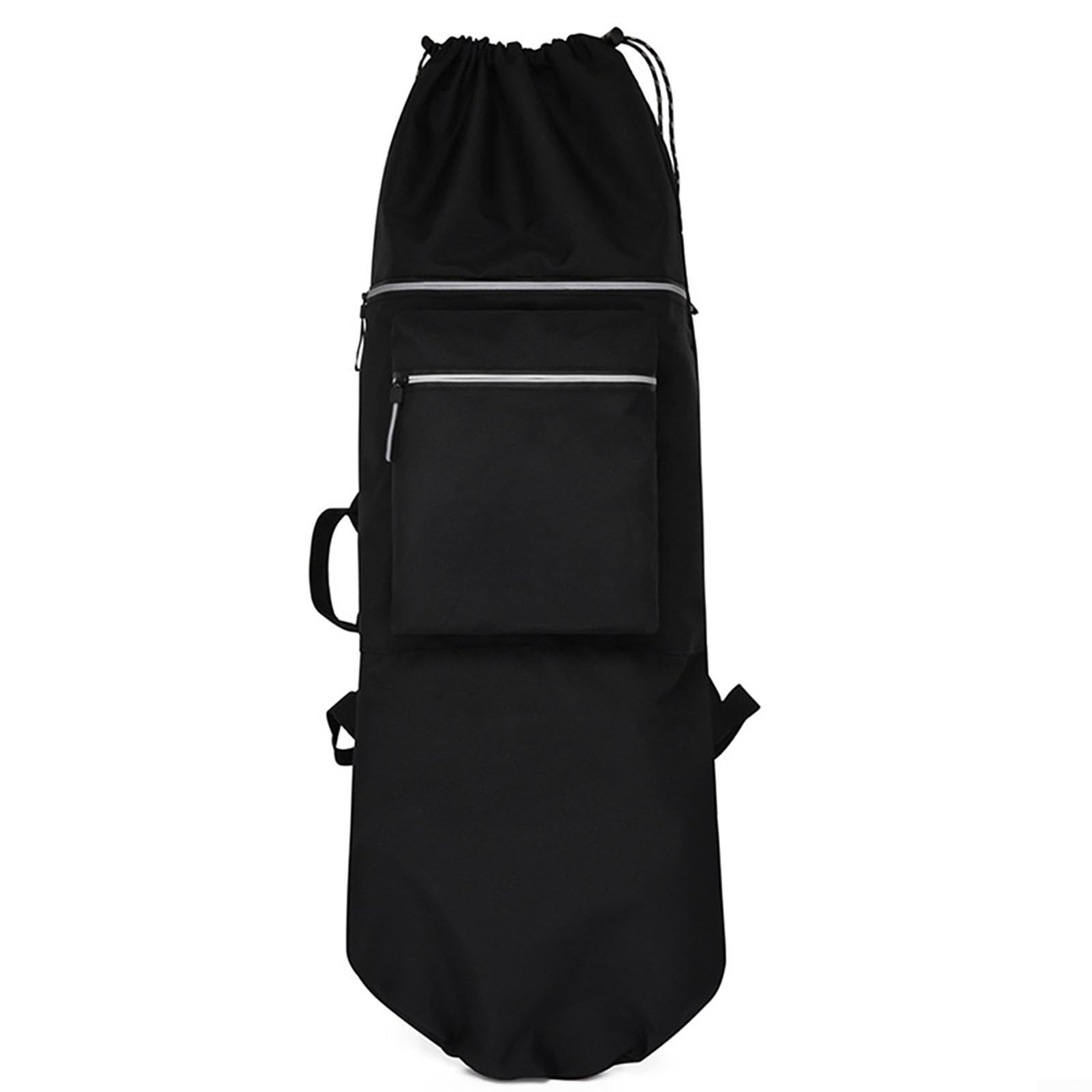 Sac à dos de longboard pour skateboard électrique étanche – Sac de rangement de 110 cm avec double bandoulière – Sac de transport portable en tissu Oxford – Capacité de 110 cm