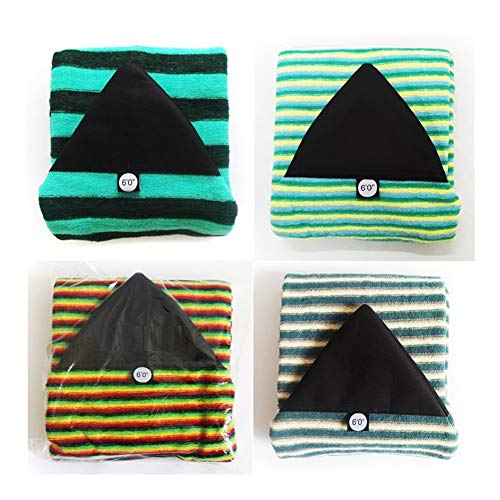 Lifyn2 Longboard Surfing Accessories Surfboard Fin Box 6\'/6\'6\"/7\'/9\'6\" Surfboard Sock Cover Protective Bag Storage Case for Shortboard Funboard Longboard Surfboard Single fin Box (Color : Teal 9ft6)
