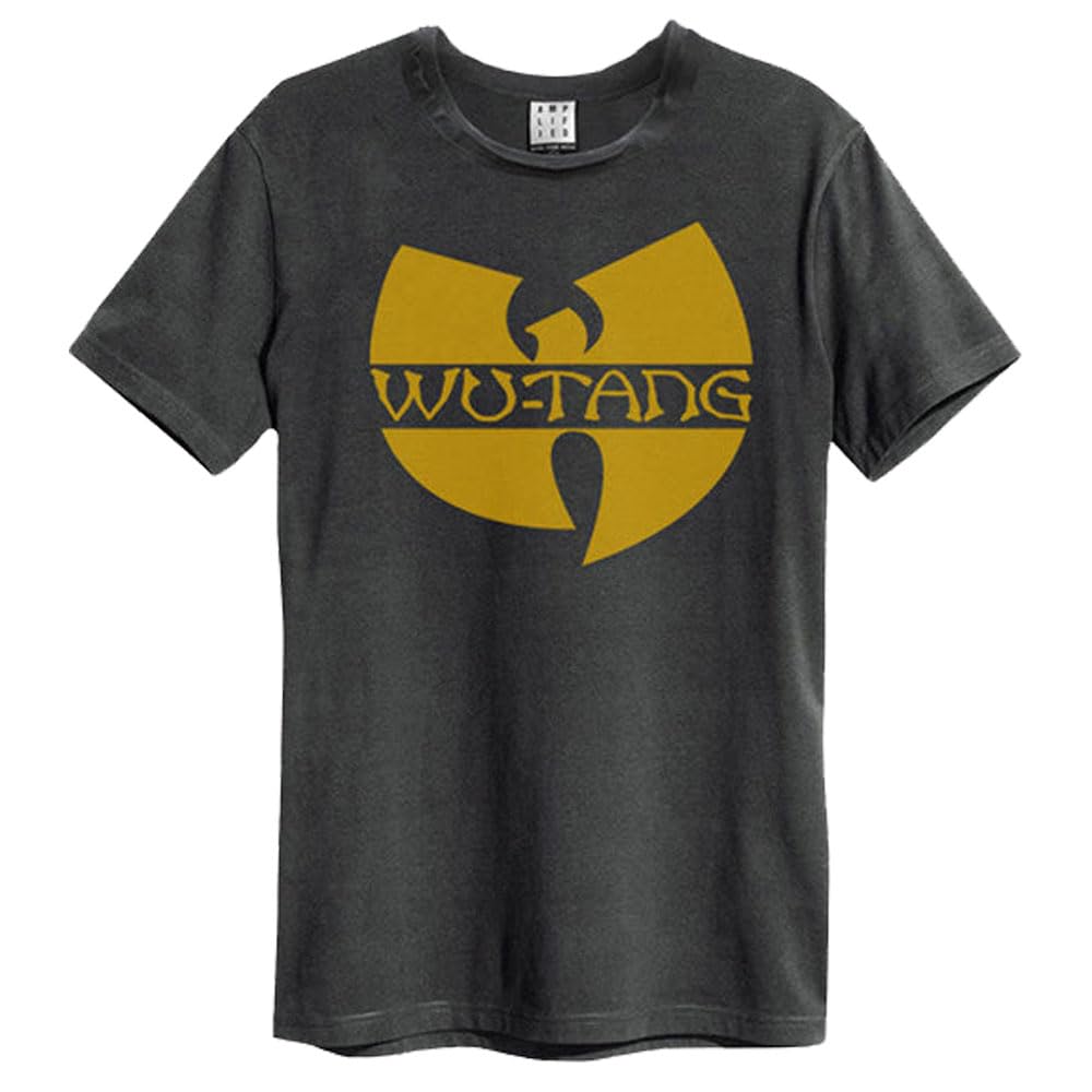 Amplified Wu-Tang Clan Kantana Logo T Shirt S Charcoal