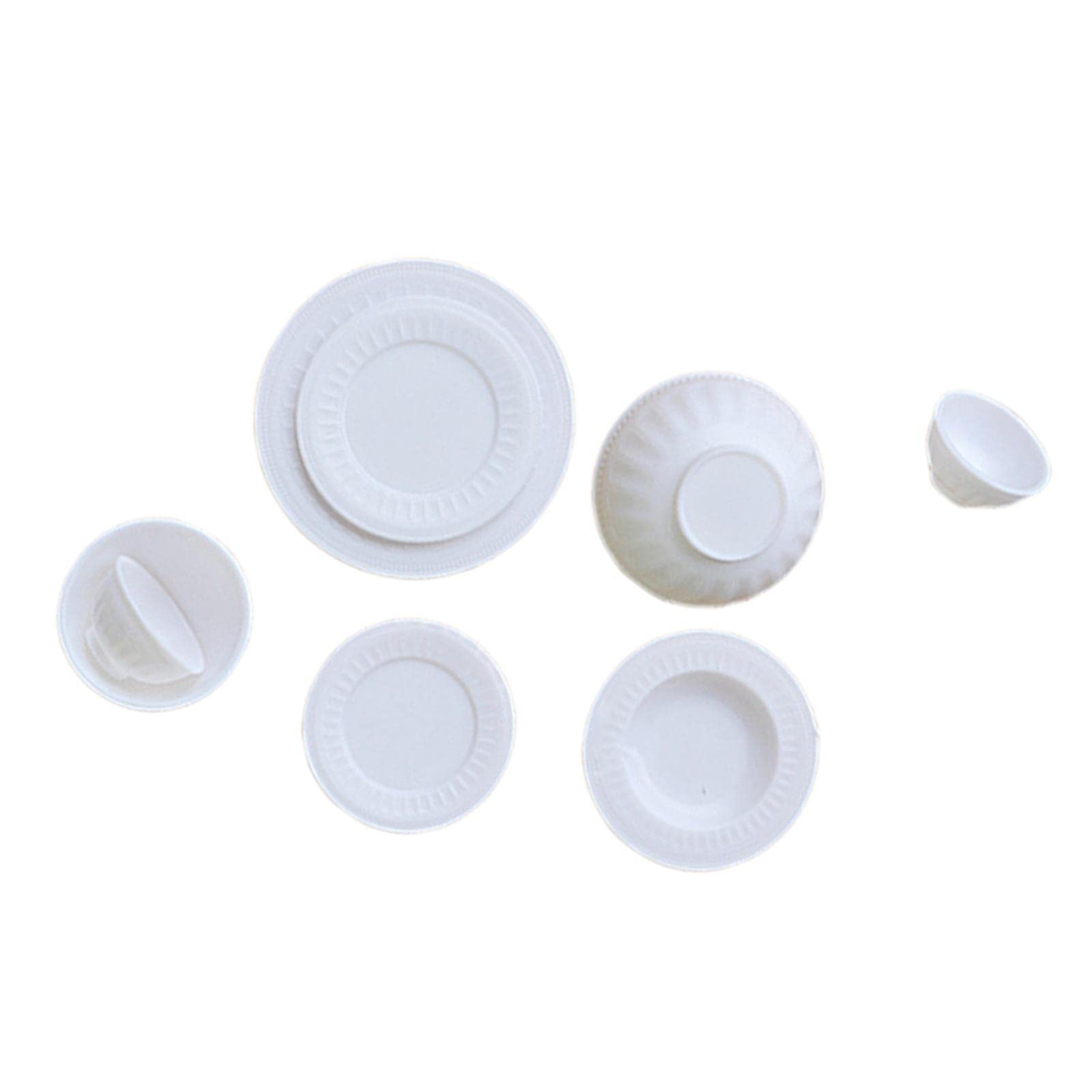 Œuf Miniature Pour Maison De Poupée 1:12 En Plastique Avec Panier Jouet Educatif Pour Enfants 95862066