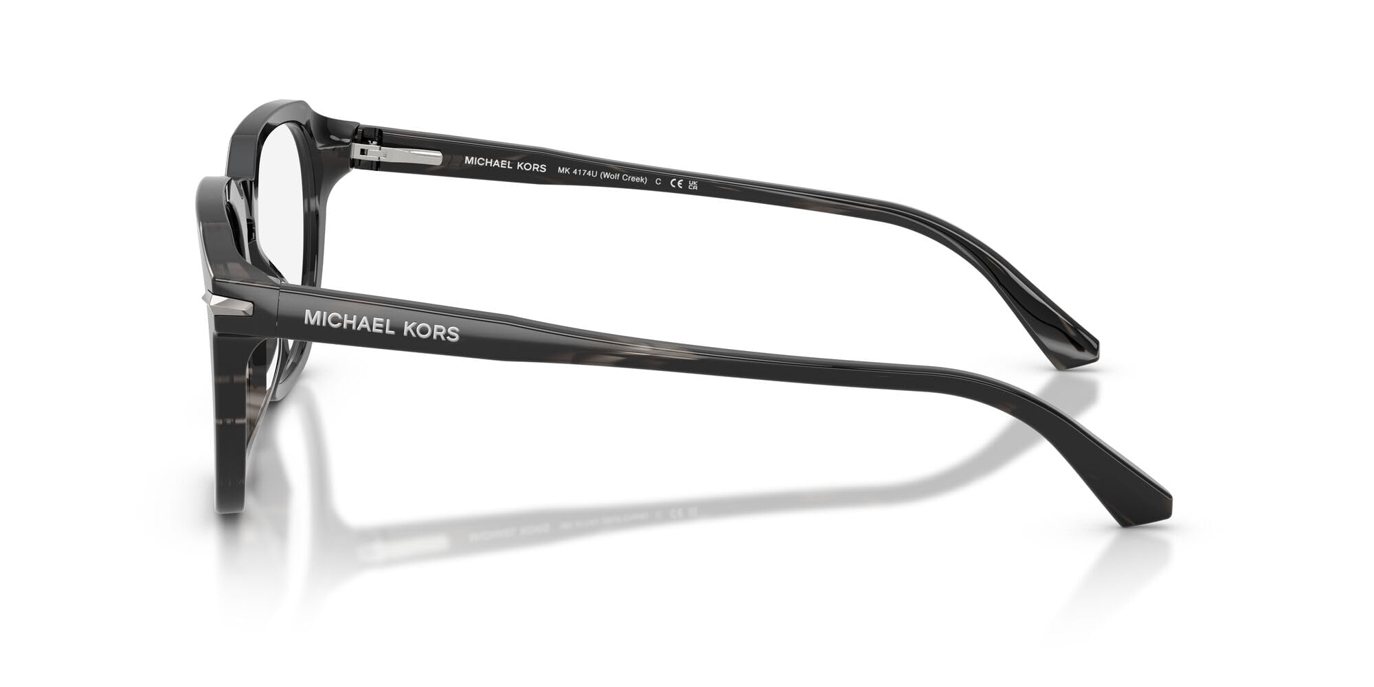 Michael Kors Męskie Mk4174u Wolf Creek uniwersalne dopasowane kwadratowe oprawki na okulary na receptę